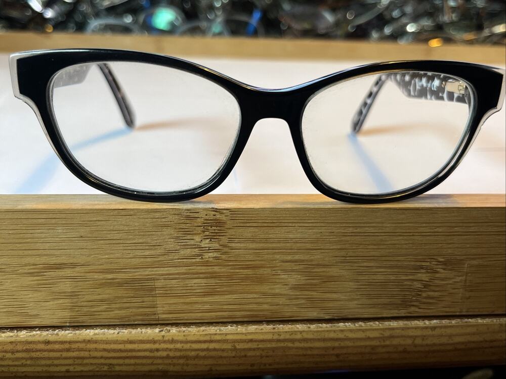kate spade new york Josef S30 Women’s Black Rectangular Full Rim 52-15-135